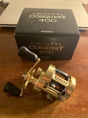 $265 • Buy Shimano 18 Calcutta Conquest 400 Right Hand Baitcasting Reel