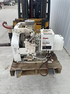 Onan 6.5MCCK 6.5 KVA KW 60 HZ Marine RV Gas Generator AC 120 240 GenSet  • $4999