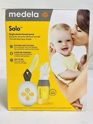 Medela Solo Single Electric Baby Feeding Cordless Portable Breast Milk Pump NEW • $84.97