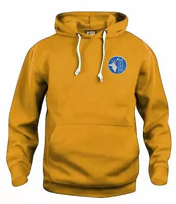 Mansfield Town 1970s Retro Football Hoodie Embroidered Crest S-3XL • £35