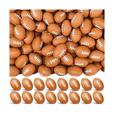 250 Pieces Mini Footballs Bulk Tiny Foam Football Sports Stress Balls Brown M... • $94.99