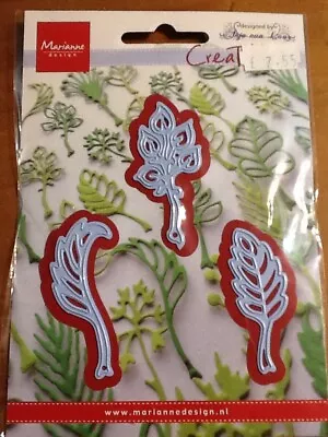 Marianne Creatables Die Cutting Stencil - Anja's Leaves 1 - LR0226 - SALE • £4