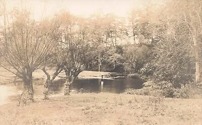 Fishing Hole Back Of Mill Dam Blackwood New Jersey RPPC 1904-1920s • $19.99