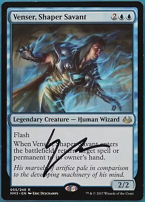 Venser Shaper Savant Modern Masters 2017 NM Rare SIGNED CARD (452624) ABUGames • $6.99