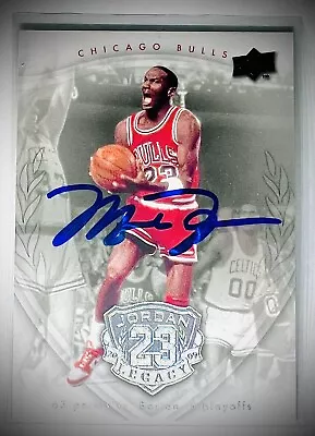 2009-10 Upper Deck Jordan Legacy - #5 Michael Jordan Signed Ungraded RARE • $1500