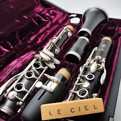 Yamaha YCL-450 Bb Wooden Clarinet Musical Instrument W/CaseMousepiece • $388