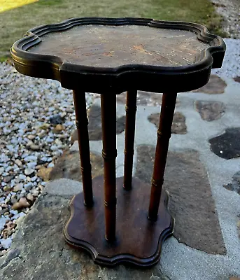 Vintage Brandt Diplomat Furniture ~ Side Table Stand Pedestal Decorative Wood • $100