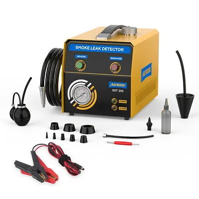 Automotive EVAP Smoke Machine Diagnostic Fuel Pipe Vacuum Leak Detector Tester  • $179