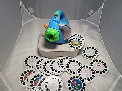 2003 B3001 Mattel View Master Projector Blue/Green TESTED W/ Lot Of Reels • $42.99