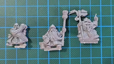 3x DWARFS CANNON CREW Only Battle For Skull Pass OOP Warhammer Fantasy Old World • $24.95