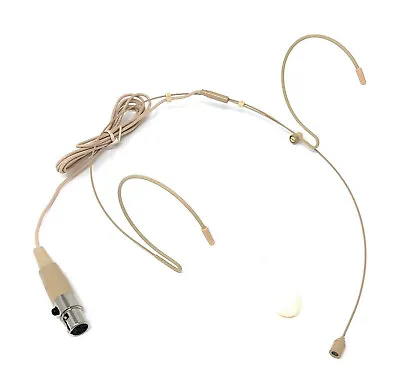 Double Earhook Headset Microphone 3 Pin Mini XLR For VocoPro UDH Wireless System • $21