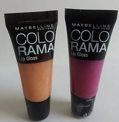 £3.99 • Buy Maybelline Colorama  Tube Lip Gloss,  Assorted  Shades, New