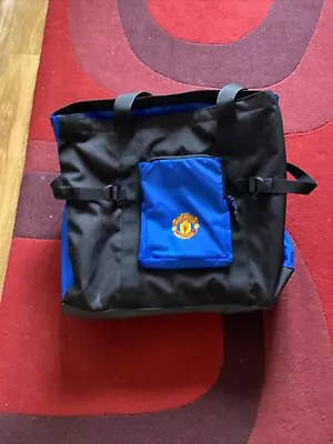 Manchester United Football Club Mufc Man Utd 49l  Zip Up Tote Bag Phone Laptop • £0.99