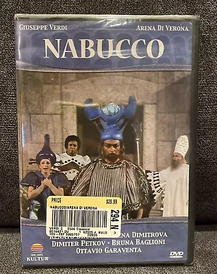 Nabucco (DVD 2005) Brand New Sealed • $18.99