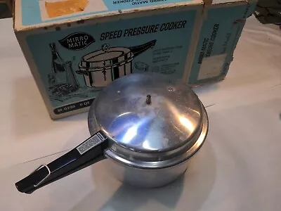 Vintage/Pre-Owned*Mirro Matic 6 Qt Aluminum Speed Pressure Cooker/Canner • $100