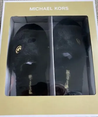 Michael Kors  Alexis Closed Toe Slippers BNIB Size 6M New. Free Shipping. Black • $59.99