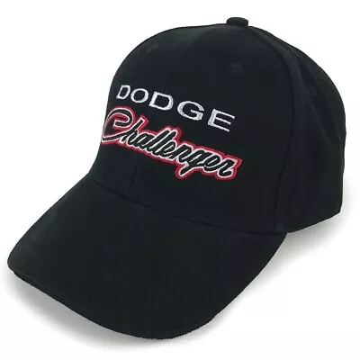 Dodge Challenger Structured Black Cotton Hat • $24.99