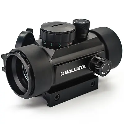 BALLISTA 1x 30mm Tactical Reflex Green Red Dot Sight Optic 22mm/11mm Rail Mount • $29.95