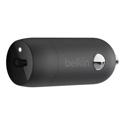 Belkin BoostCharge 30W USB-C PD 3.0 PPS Car Charger [CCA004btBK] • $17.72