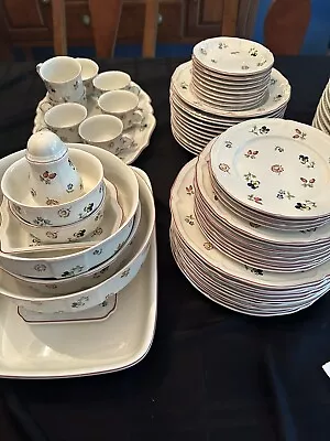 Villeroy Boch Petite Fleur Set 63 Piece Set Used Once • $895