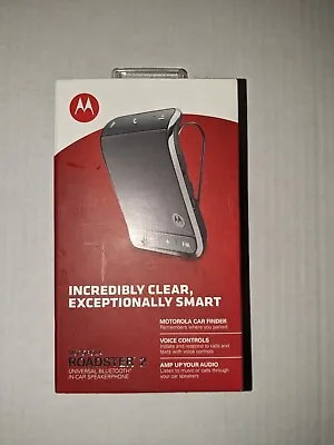 Motorola - Wireless Bluetooth Car Portable Speakerphone - Model: Roadster 2 • $34.99