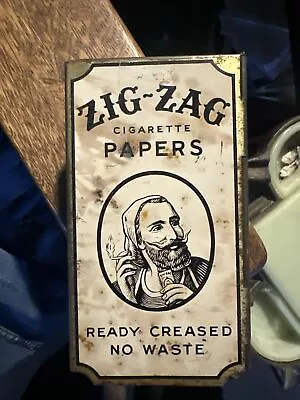 Vintage ZIG ZAG Cigarette Rolling Papers Dispenser Old General Store Advertising • $100