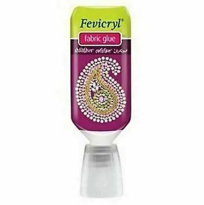 Fabric Glue Textile Hemming Adhesive Bond Craft Sewing No Stitch Strong Glue • £2.75