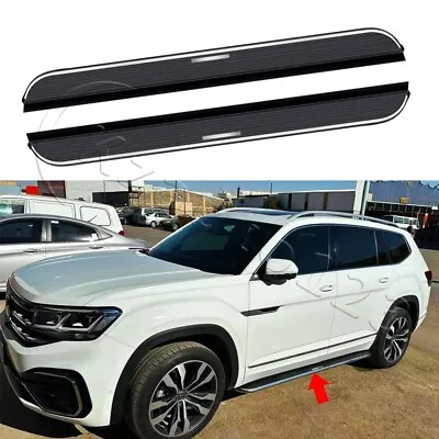 Fits For VW Teromont Atlas 2019-2024 Running Boards Side Steps Nerf Bar Pedals • $341.05