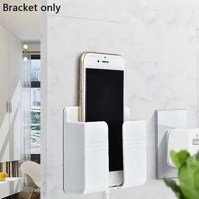 $2.80 • Buy Holder Stand Wall Mounted Mobile Phone Charging Storage Plug Organizer Box I4T2