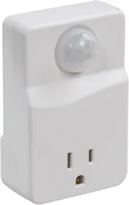 Westek MLC4BC Indoor Plug-In Motion Activated Light Control No Size White • $30.09