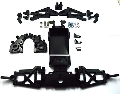 Dhawk Racing Aluminum Conversion Kit Black For Team Associated RC10 World's Car • $337.20