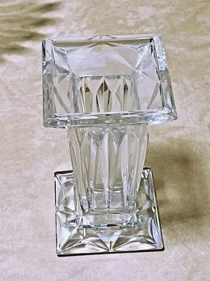 £24.18 • Buy 7  Quad Prism Flower Vase Partylite Crystal  Excellent Condition