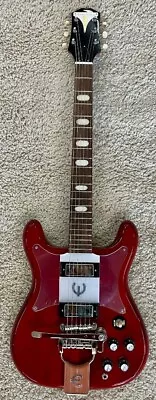 Epiphone Crestwood Custom Guitar Laurel Fretboard Tremotone Tailpiece Cherry • $599