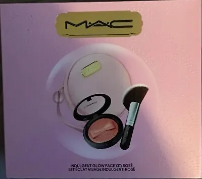 £28 • Buy Mac Cosmetics Brand New, In Original Packaging Glow Face Kit In Rosé Brush Set