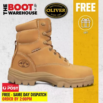 Oliver Work Boots 45632 Fully Non-Metallic Toe Cap Safety PROSPECTING FRIENDLY • $182.95