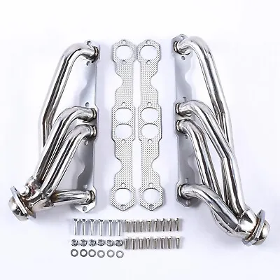 For Chevy GMC 88-97 5.0L/5.7L 305 350 V8 Stainless Steel Exhaust Headers Truck • $115.99