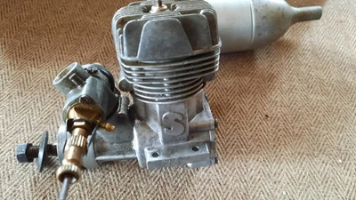 £50 • Buy Vintage RC Super Tigre 40 Nitro Aeroplane Engine Plane Engine, RC Nitro Aircraft