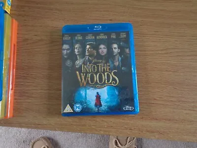 Into The Woods Blu-Ray (2015) Meryl Streep Marshall (DIR) Cert PG Free P+p • £3.45