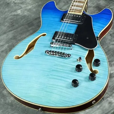 Ibanez AS73FM Artcore Azure Blue Gradation Semi-Hollow Body • $549.99