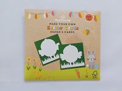 Make Your Own Easter Cards. X5 Shaped Cards & Envelopes. Easter Cards • £5.75