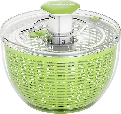 Salad Spinner 6.3 Qt Easy One-Handed Vegetable Dryer For Greens Herbs Fruits • $33.32