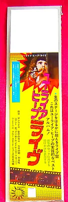 $8.99 • Buy Uriah Heep Live 1973 PROMO PAPER STRIP OBI FOR CD DISK UNION JAPAN 