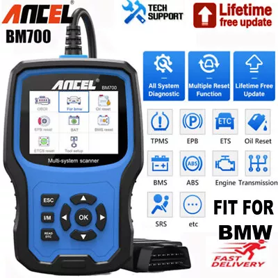 Fit For BMW MINI All Systems OBD2 Scanner ABS SRS Code Reader Diagnostic Tool • $92