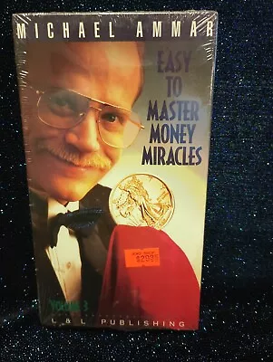 Michael Ammar's Easy To Master Money Miracles Volume 3 VHS Tape • $16.99