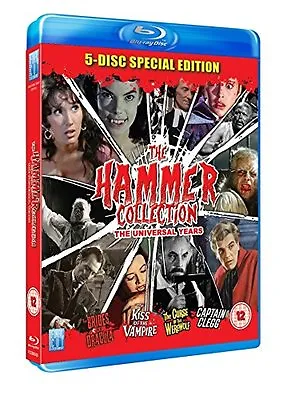 Hammer Horror Collection - 5 Disc  Blu Ray -  Reg B - Clegg Werewolf  Brides • £31.99