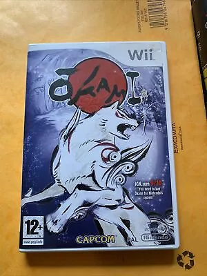 Okami (Nintendo Wii 2008) - Complete In Box With Manual - Tested Rare Retro • £10.95