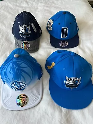 Dallas Mavericks 2011 NBA Champions Trophy Hat Set Of 4 Dirk Nowitzki - NEW • $100