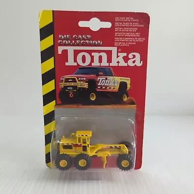 2000 Tonka Die-Cast Mighty Bulldozer Grader 1:64 Scale MOC 15130 • $10