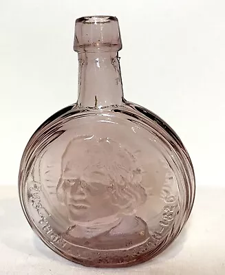 Vintage Third President Thomas Jefferson Mini Glass Bottle • $8.99