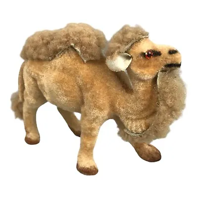 $13.80 • Buy Vintage Flocked Camel Figurine